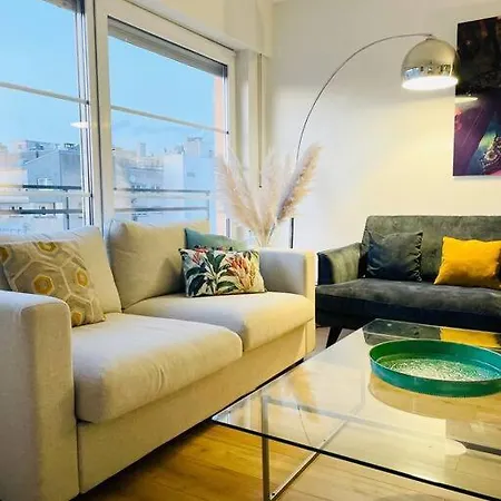 公寓 Luxury 2 Bedrooms With Parking&balcony-22
