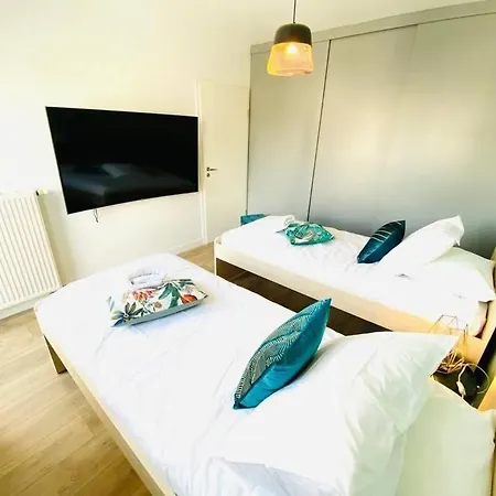 Apartment Luxury 2 Bedrooms With Parking&balcony-22 Luxemburg